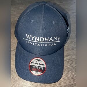 Wyndham Invitational sizable cap/hat Imperial Brand Blue